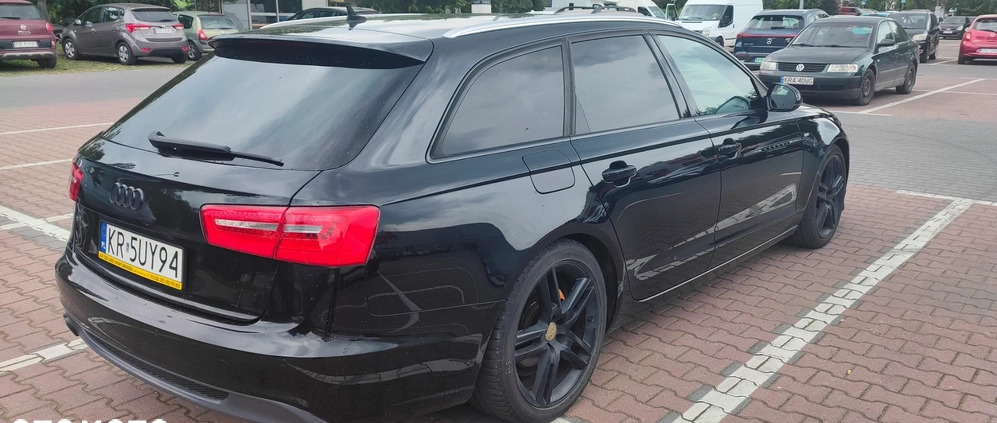 Audi A6 cena 52500 przebieg: 234086, rok produkcji 2012 z Kraków małe 154